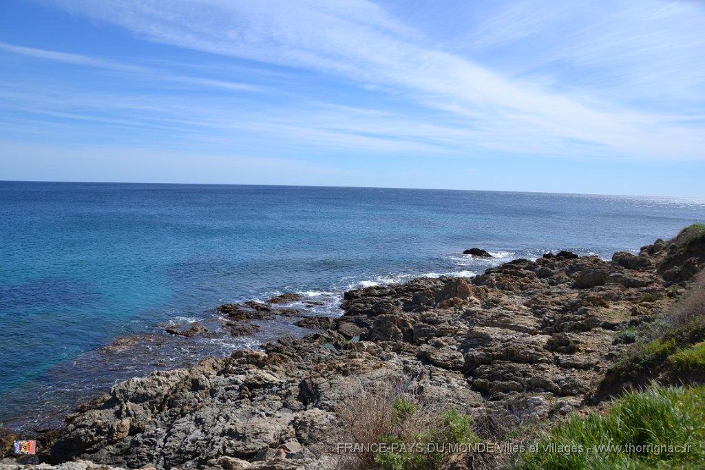 sortie San Peire vers frejus bis 12.JPG - Bord de mer après San Peïre en direction de Fréjus. 02 avril 2015.